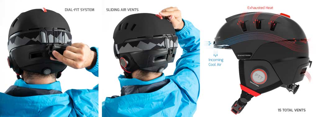 Snowtide vents and vent control