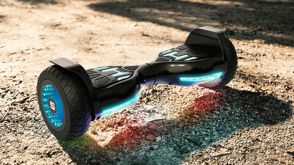 The swagBOARD T580 Warrior XL Bluetooth Hoverboard from SWAGTRON.